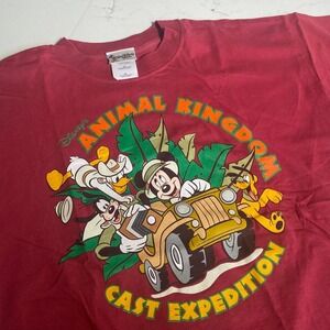 Vintage‎ Disney Animal Kingdom Cast Expedition T shirt XL –cast member exclusive